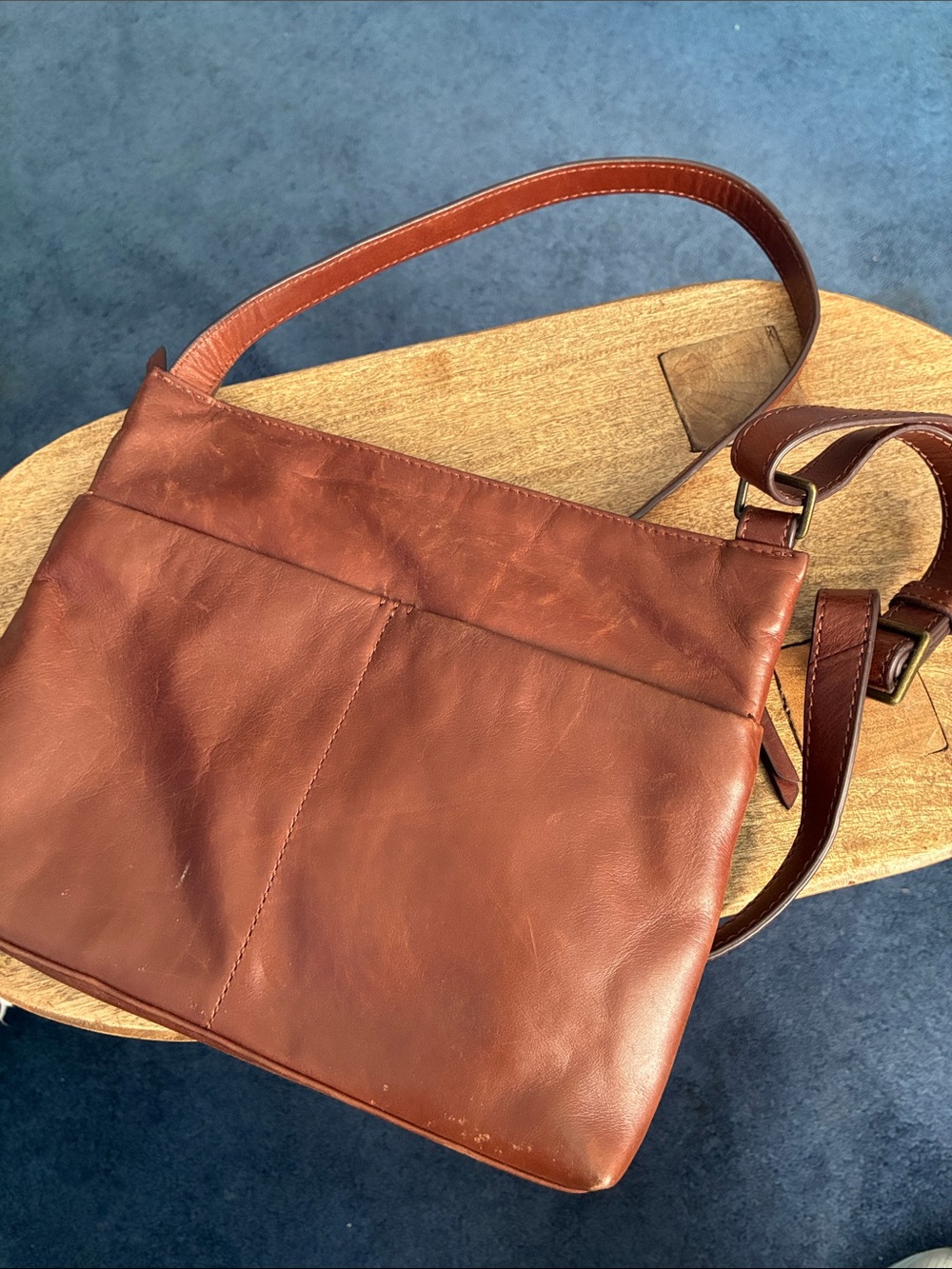 Margot leather crossbody purse bag